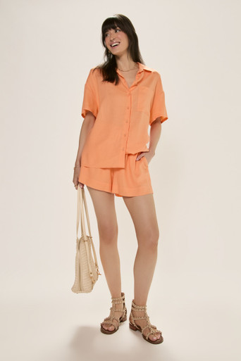 Gina Linen Shorts