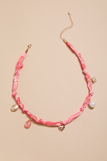Tia Bandana Charm Necklace