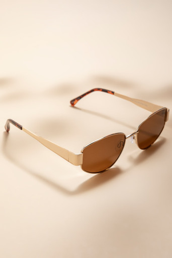 Jasmine Chunky Oval Sunglasses