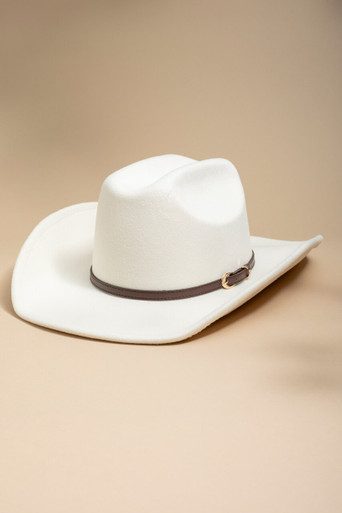 Alissa Belt Band Cowboy Hat