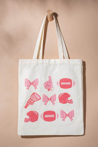 Football Icon Tote Bag