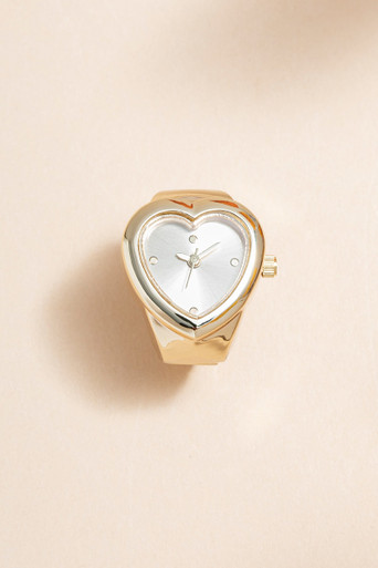 Lee Heart Shaped Ring Watch