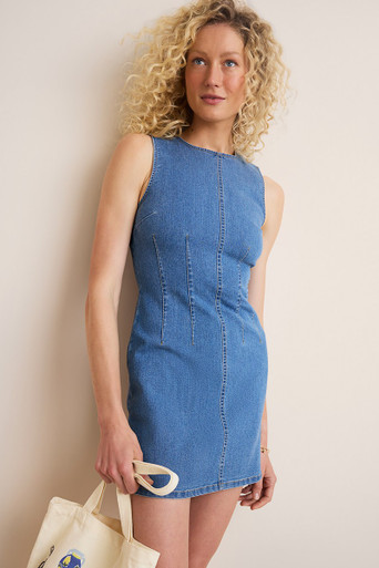 Veda Denim Mini Dress