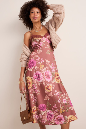 Jackie Strapless Floral Maxi Dress