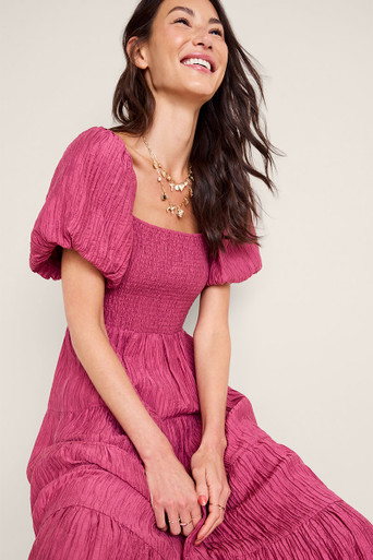 Jackie Strapless Floral Maxi Dress