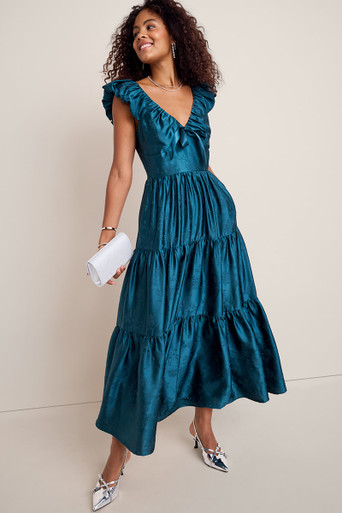 zoe maxi dress Serenity ZOE White SILK SATIN MAXI DRESS