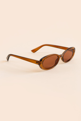oval sunglasses | NKNIT