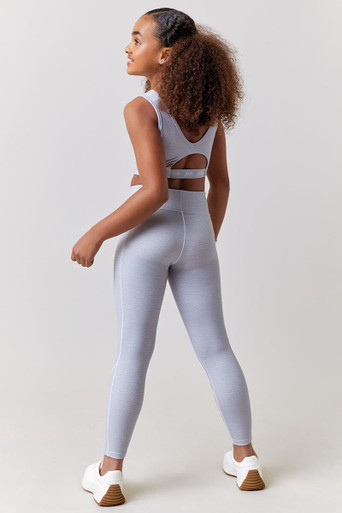 Hello Franki Sport Heather Gray Leggings for girls