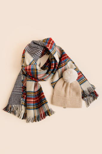 SPECIAL GUEST SG Check scarf マフラー SPECIAL GUEST SG Check scarf マフラー