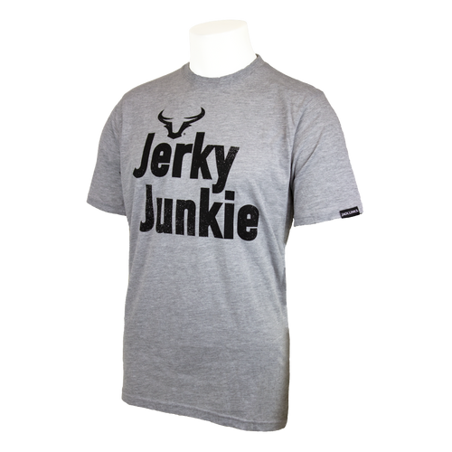 Jerky Junkie SS Tee - Grey