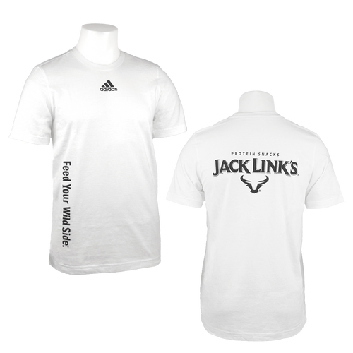 Feed Your Wild Side Adidas SS Tee - White