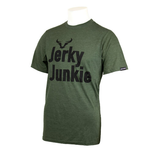 Jerky Junkie SS Tee - Moss
