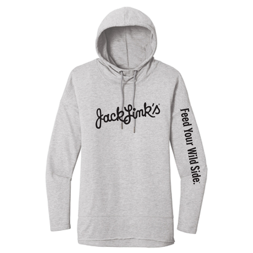 Jack Link's Women's French Terry Hoodie - Heather Grey
