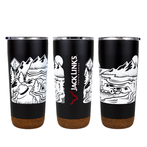 20 oz. Sasquatch Crossing Tumbler - Black