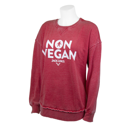 chicka-d Ladies' Burnout Campus Pullover