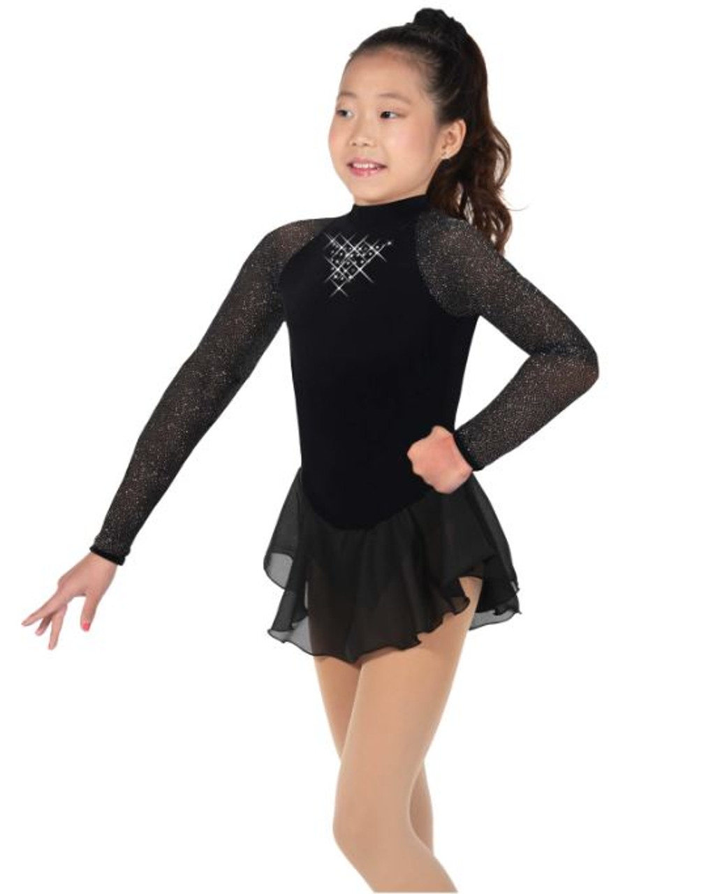 Jerry's Ice Skating Dress - 188 Skatesong Dress (Jet Black)