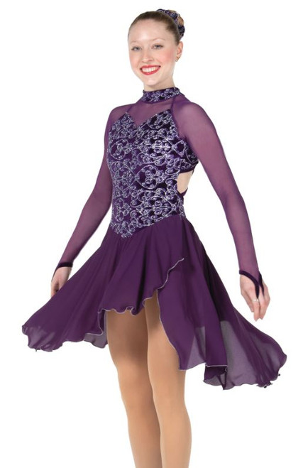 Trellistep Ice Dance Dress - Purple