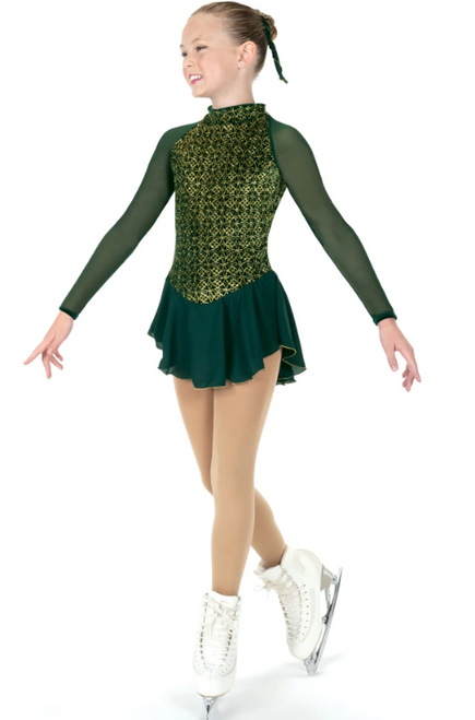Pining for Gold Skating Dress