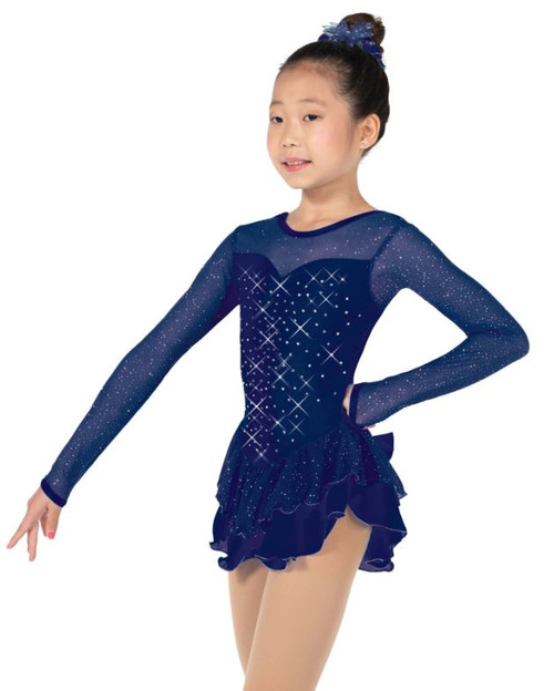 27 Crystal Fanfare Skating Dress by Jerry's