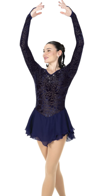 Plum Aplomb Skating Dress