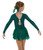 Back of Emerald Green Tulip Dress