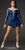 Mia Skating Dress in Navy