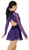 Back of Prisms in Purple Skate Dress