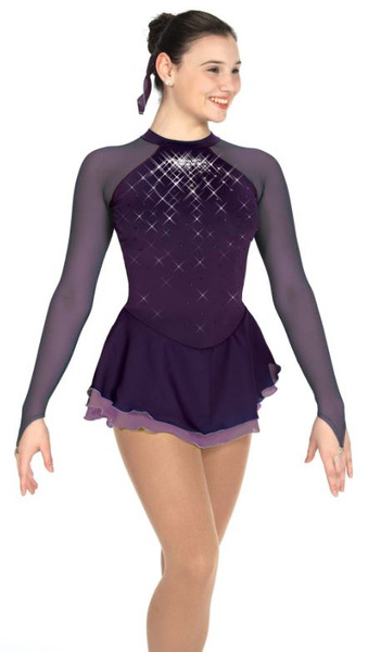 Amethyst Avalanche Skating Dress