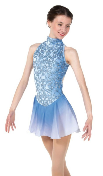 Blue Mist Clematis Dress