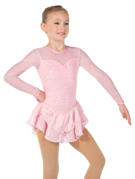 Crystal Kisses Skating Dress - Pink