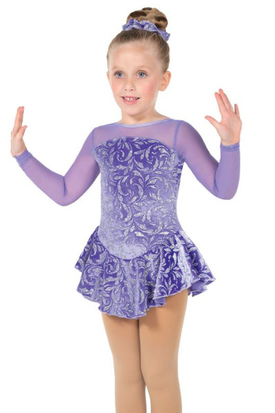 Ice Whirl Dress - Crocus Purple