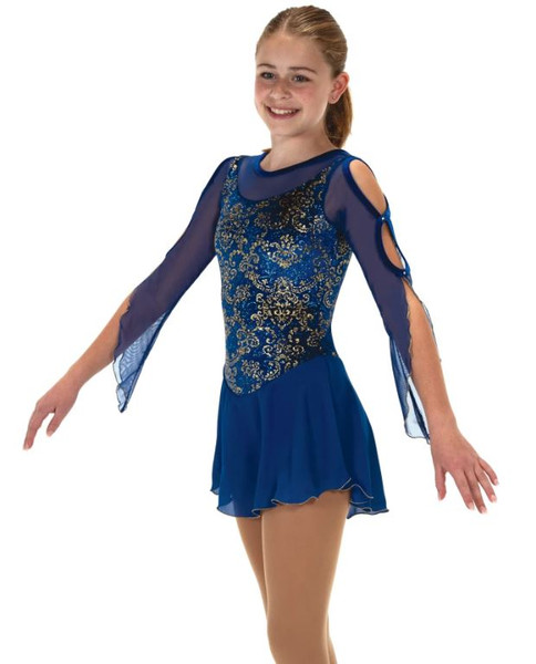 Couture in Cobalt Skating Dress