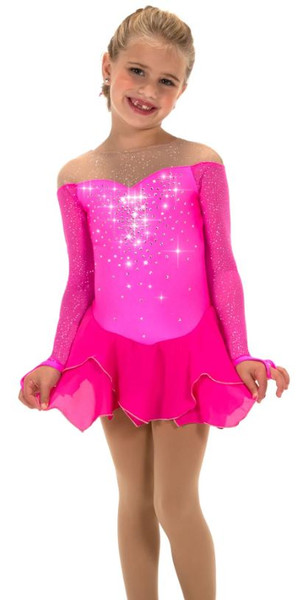 Compelling Skate Dress - Pink Glow