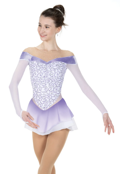 Ice Flow Dress - Lilac/Snow