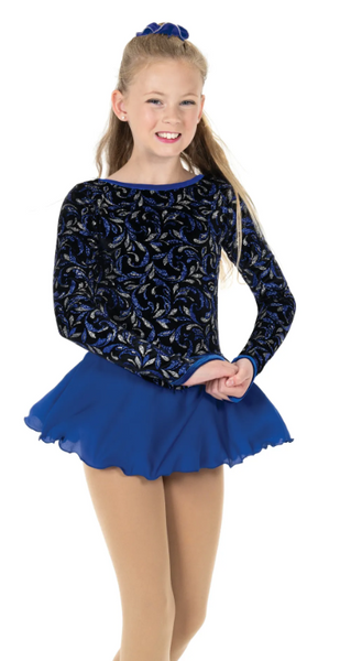 Jewel Tones Dress - Sapphire Blue