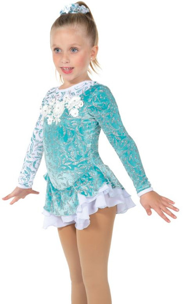 Frozen Whispers Skating Dress