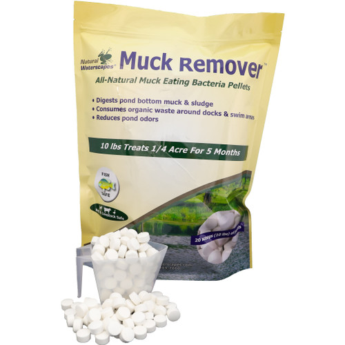 Muck Remover Pellets 10 lbs Digest Pond Muck Fast