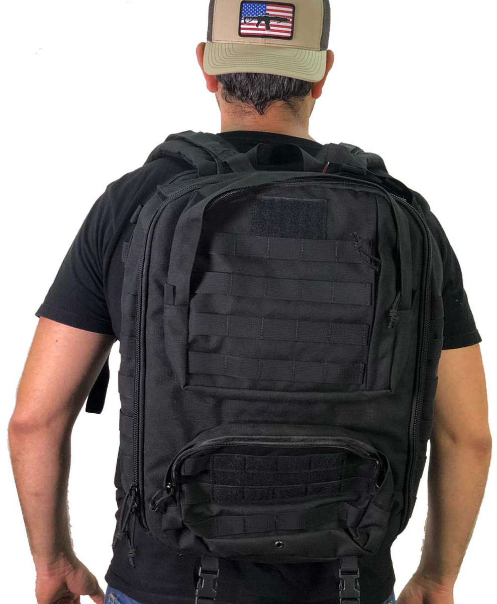 IIIA Masada Full Body Armor/Bulletproof Backpack/Vest FAB Defense