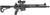 FAB Defense offset flip-up iron sight set ar15 m4 backup