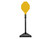 RTS Target Self-Healing Upper Torso Shaped (Mini IPSC) CQB Target Kit w/ Base and Plate, Yellow