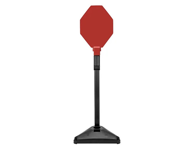 RTS Target Self-Healing Upper Torso Shaped (Mini IPSC) CQB Target Kit w/ Base and Plate, Red