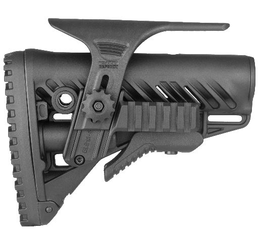fab defense ar15 m4 carbine stock adjustable cheek riser
