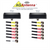 AG913-BB-4CG8W: 13-Lead MIMO 4 x Cellular 4G LTE CBRS 5G NR | GPS GNSS | MIMO 8 x Multi Band WiFi 7 Mobile IoT Antenna Solution w/ Bolt Mount - SMA (Black)