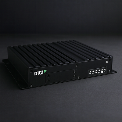 Digi TX64-R210 5G Rail Router: Precision RF Performance with AG Antenna Solutions
