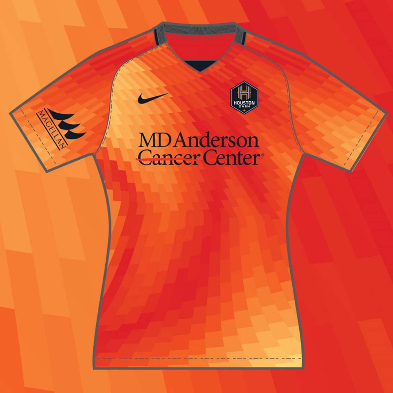 Houston Dash 2023/24 Youth Home Jersey