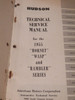 1955 Hudson factory technical service manual mechanical (used)