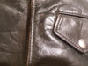 Men's Vintage Perfect by Schott NYC USA made black  leather biker jacket sz. 42
