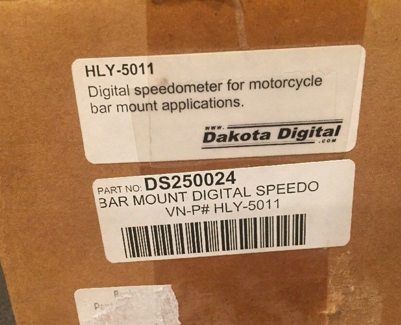 Dakota Digital Bar Mount Speedo HLY-5011 PLUS Custom Mounting Housing BKT-5013