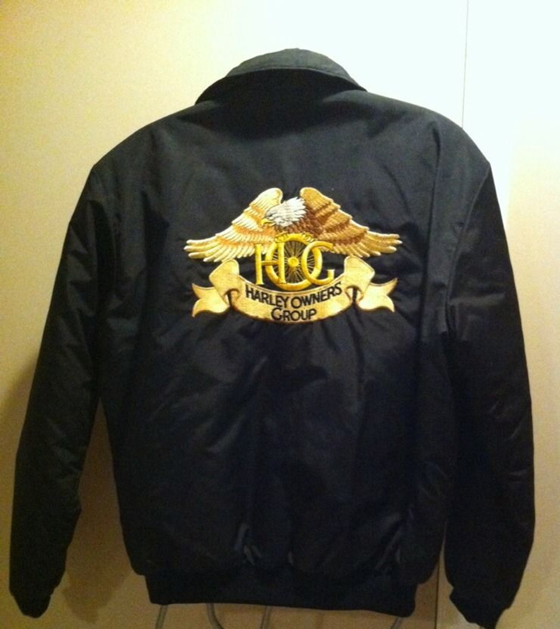 ジャケット・アウター Harley-Davidson Nylon HOG Jacket Vintage HOG Harley Owners Group Nylon Jacket, MADE IN USA