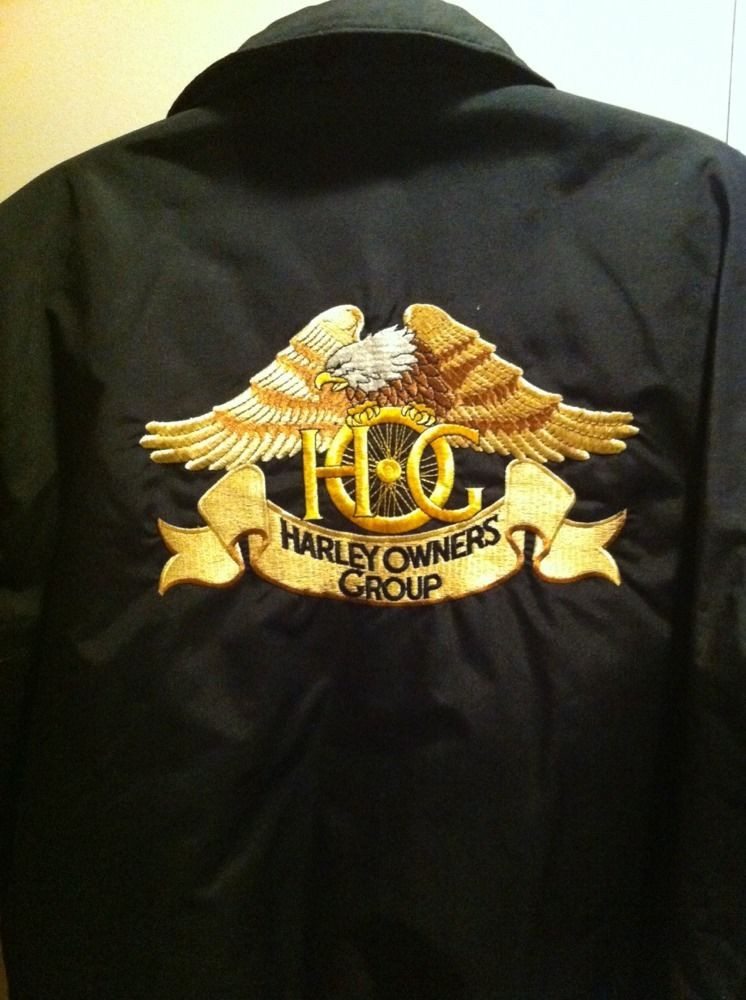 ジャケット・アウター Harley-Davidson Nylon HOG Jacket Harley Davidson Owners Group HOG Satin Bomber Jacket Men's